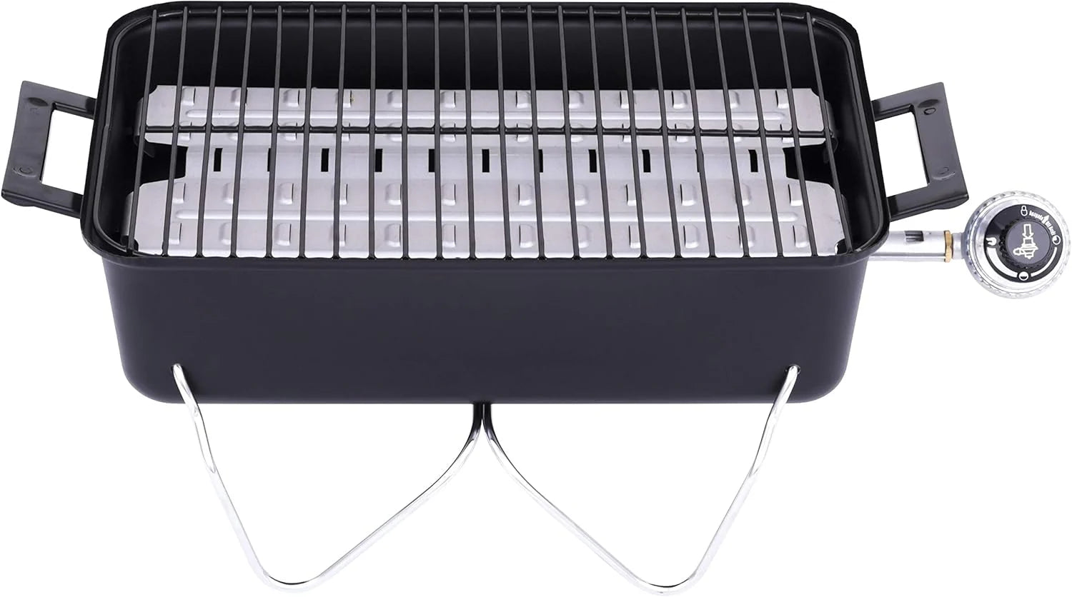 Portable Convective 1-Burner Stainless Steel Propane Gas Grill - 465133010