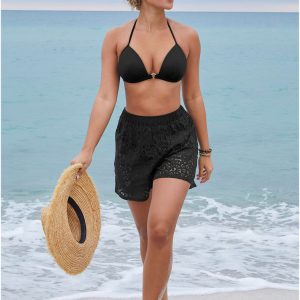 Santa Cruz Push-Up Triangle Top - Black Beauty